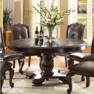 Crown Mark D2150 60 Kiera Dining Sets, Round Table Dining Room Sets