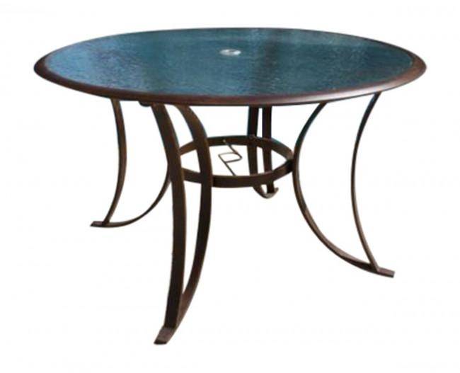 Pelican Reef Palm Bay Outdoor Dining Table In Bronze - Pelican Bay Patio Furniture
