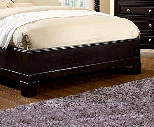 Buy Furniture Of America Winsor King Panel Bed In Espresso Faux Leather Online