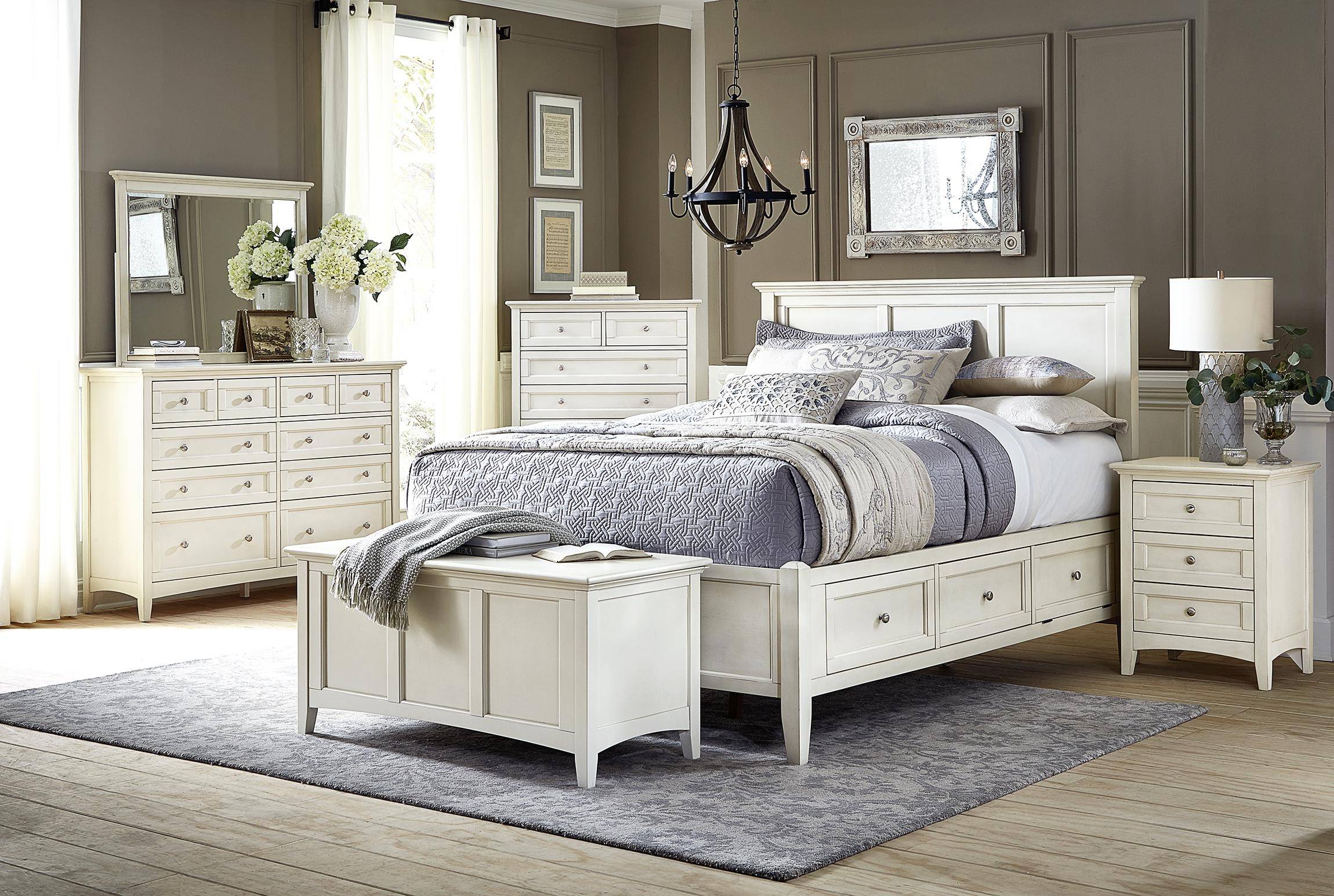 cheap white wood bedroom furniture