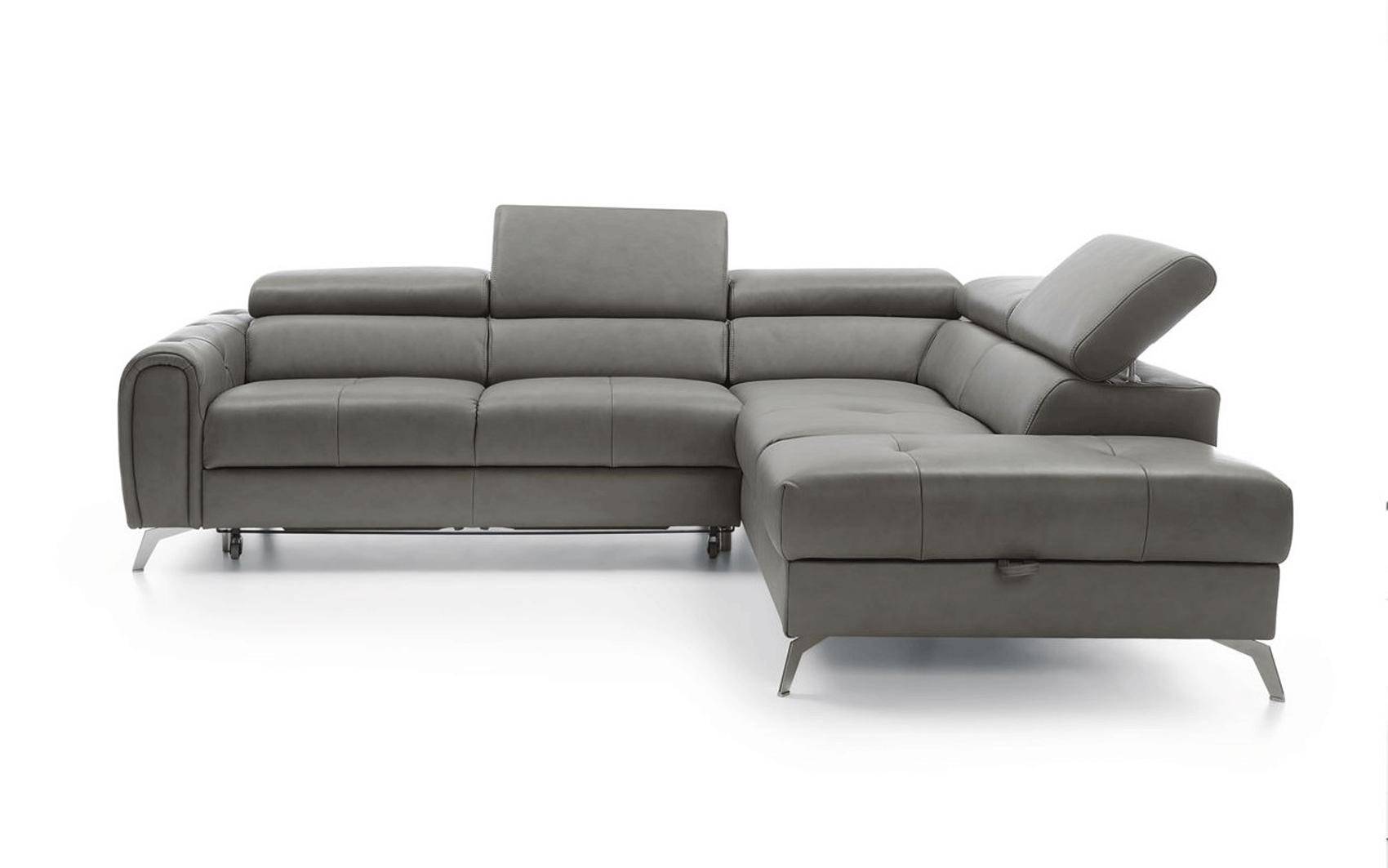 Esf Camelia Sectional Sofa Bed, Leather Sectional Sofa Bed With Storage