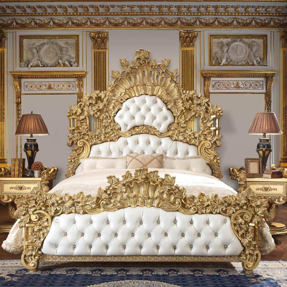 California King Sleigh Bedroom Set, California King Bed Frame Set