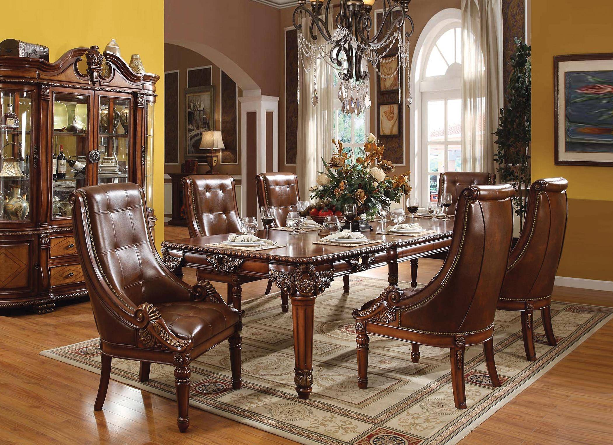 Acme Winfred 60075 Dining Room Set, Dining Room Set With Hutch