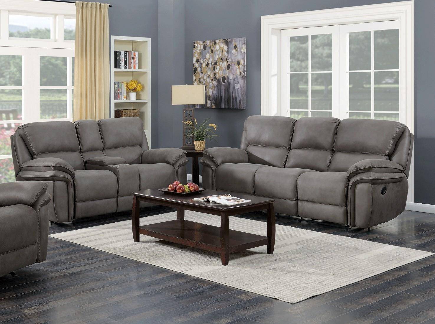 Esf Gabriel Recliner Sofa And Loveseat, Leather Sofa And Loveseat Recliner