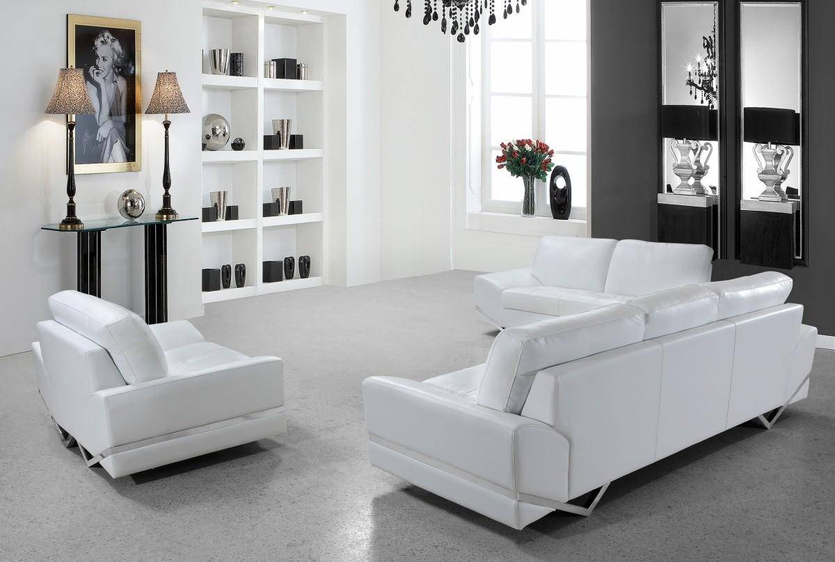 Buy Soflex San Francisco Sofa Set 3 Pcs In White