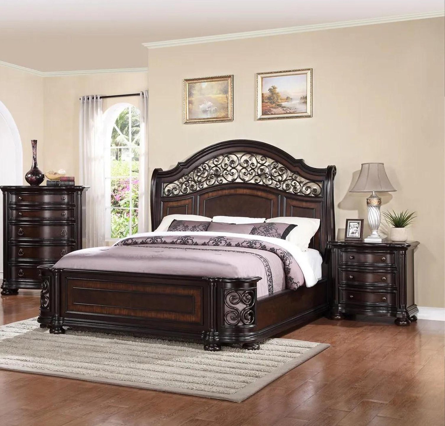 bedroom furniture sets - king & queen size bedroom sets
