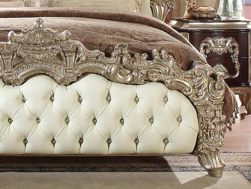 Hd 8017 California King Panel Bed, Victorian California King Bed Frames
